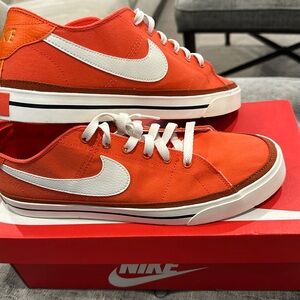 Nike Court Legacy Orange Sneakers